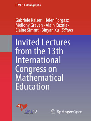 cover image of Invited Lectures from the 13th International Congress on Mathematical Education